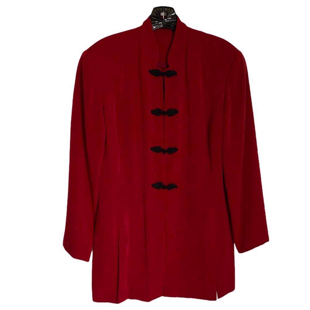 VINTAGE ASIAN RED JACKET BY GLENSPORT - Picture 1 of 8
